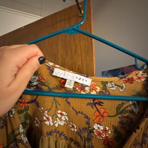 Baltic Born Floral Short-Sleeve Maxi Dress size medium - Picture 3 of 4